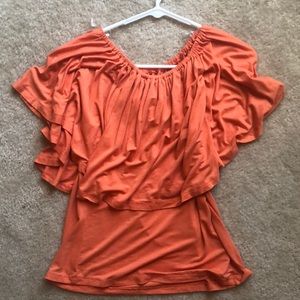 Orange top